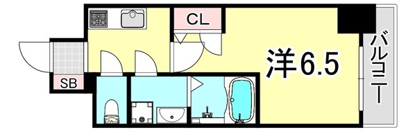 レーヴメゾン尼崎昭和通の物件間取画像